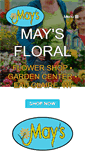 Mobile Screenshot of maysfloralgarden.com